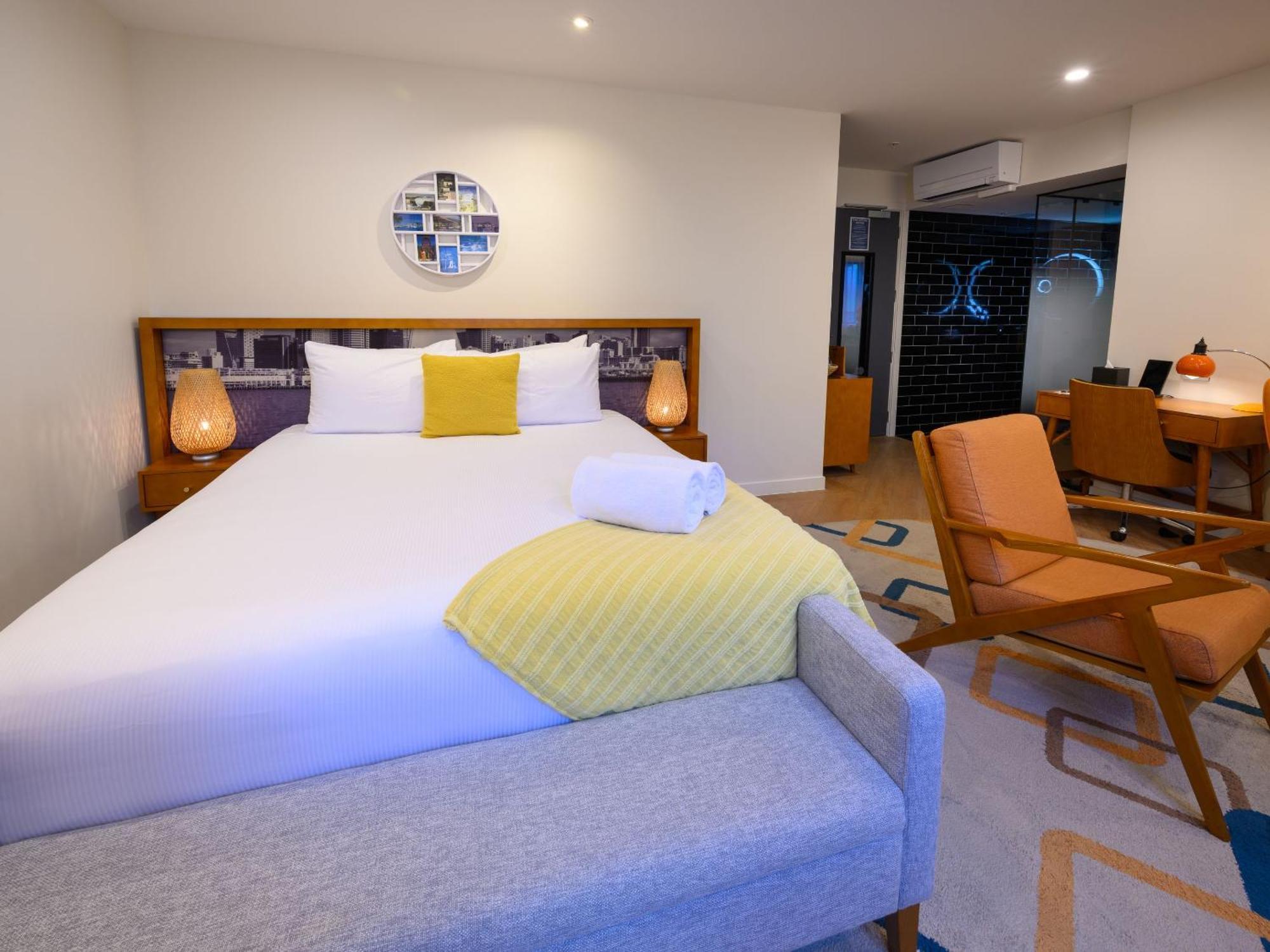 Ohtel Auckland Hotel Ngoại thất bức ảnh A room at the hotel
