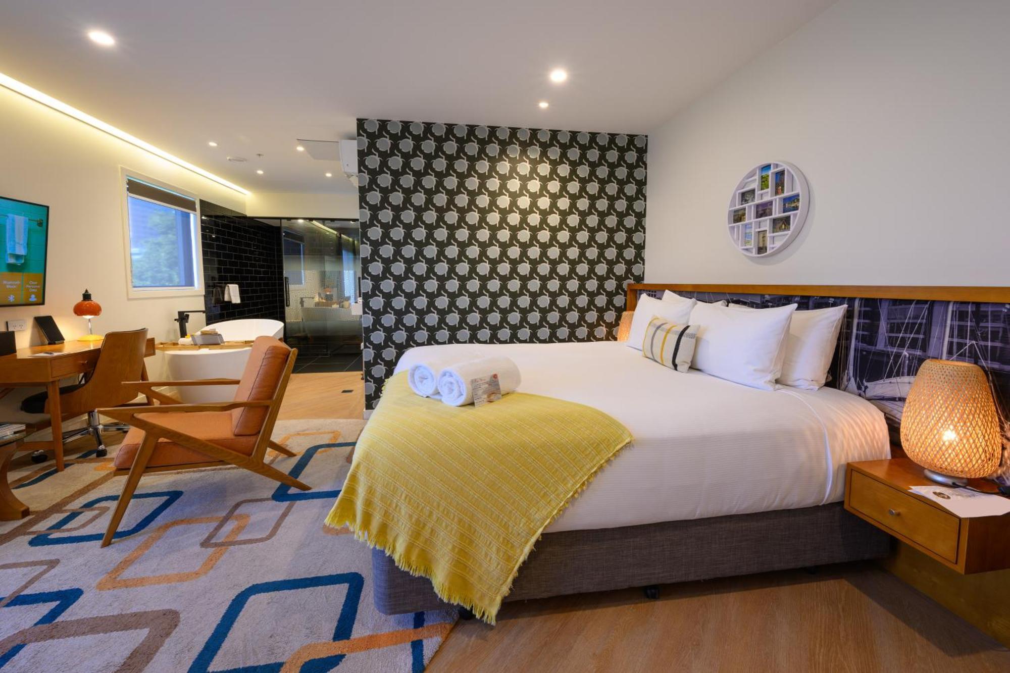 Ohtel Auckland Hotel Ngoại thất bức ảnh A bedroom at the hotel